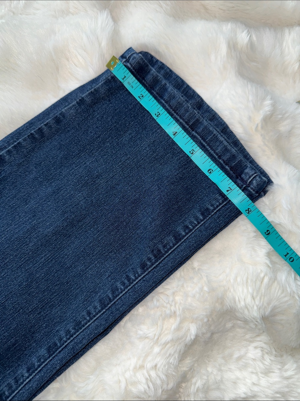 Democracy AB Technology Straight Leg Jeans in Dark Blue Size 12 - Picture 7 of 9